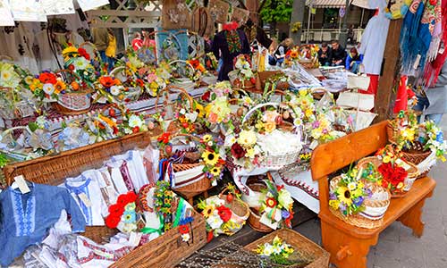 Великодній кошик, сувенір зі Львова Великодній кошик, сувенір зі Львова